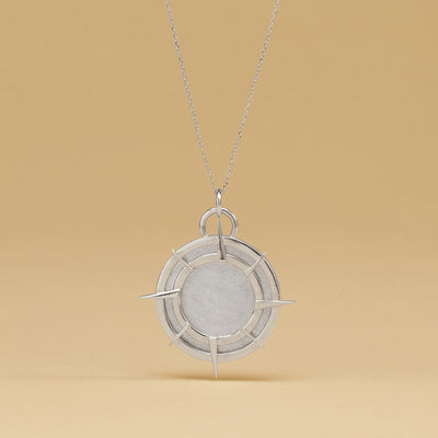 Article 22 Compass Pendant - in Silver & Gold Options