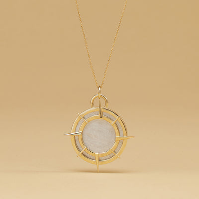 Article 22 Compass Pendant - in Silver & Gold Options