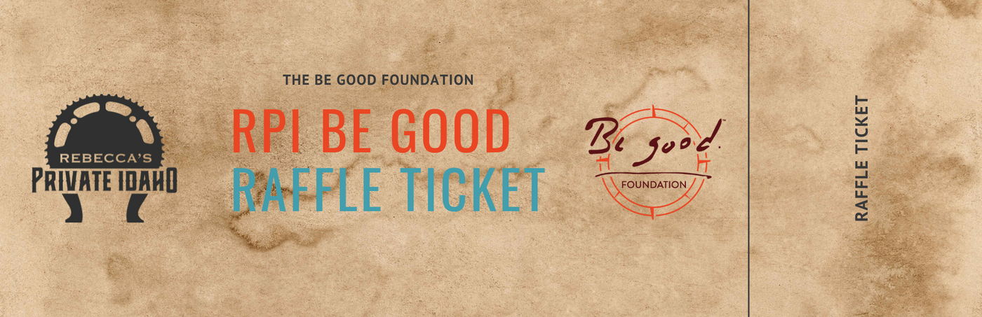 Be Good Foundation Raffle Tickets